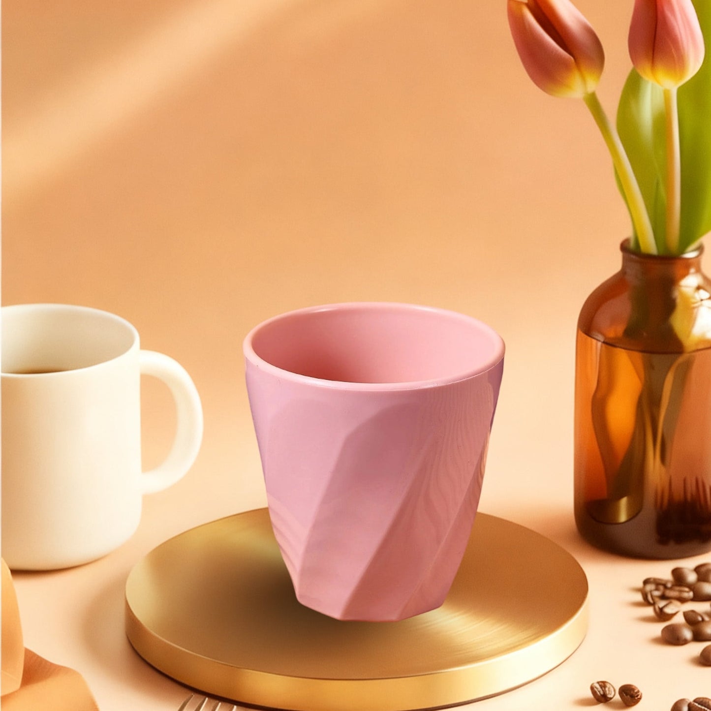 Tyidzon Unbreakable Plastic Cups Reusable Multi-Purpose Plastic Cups, Drinking Cup for Kitchen, Bpa-Free, V1189-LWWAL-20260325-01461