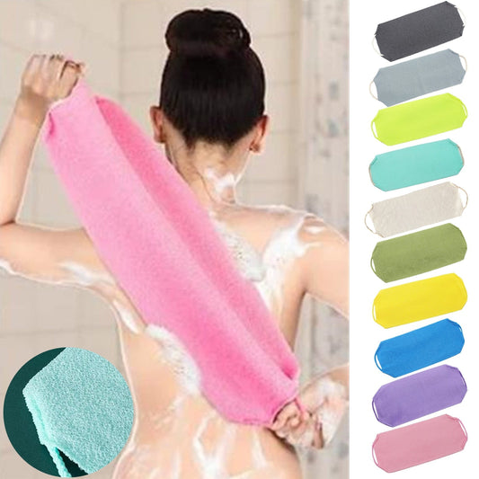 Tyidzon Exfoliating Back Scrubber with Handles, 17.7 Inch Double-Sided Back Exfoliator Body Scrub Towel, V1189-LWWAL-20260325-01527