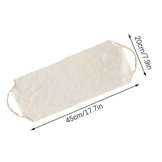 Tyidzon Exfoliating Back Scrubber with Handles, 17.7 Inch Double-Sided Back Exfoliator Body Scrub Towel, V1189-LWWAL-20260325-01528