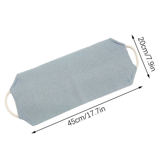 Tyidzon Exfoliating Back Scrubber with Handles, 17.7 Inch Double-Sided Back Exfoliator Body Scrub Towel, V1189-LWWAL-20260325-01531