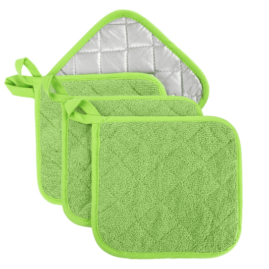4 Pack Pot Holders for Kitchen Heat Resistant Pot Holders Sets Oven Hot Pads Terry Cloth Pot Holders for V1189-LWWAL-20260325-01585