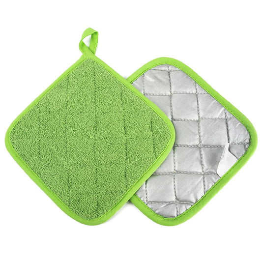 4 Pack Pot Holders for Kitchen Heat Resistant Pot Holders Sets Oven Hot Pads Terry Cloth Pot Holders for V1189-LWWAL-20260325-01585
