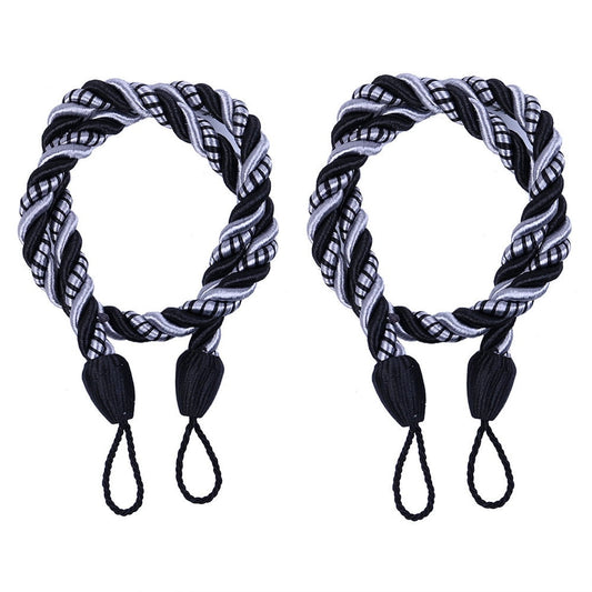 LSLJS Curtain Tiebacks Clearance Under $5! Curtain Holdbacks, 2PCS Curtain Tie Backs for Curtains, Ropes Tie V1189-LWWAL-20260325-01588