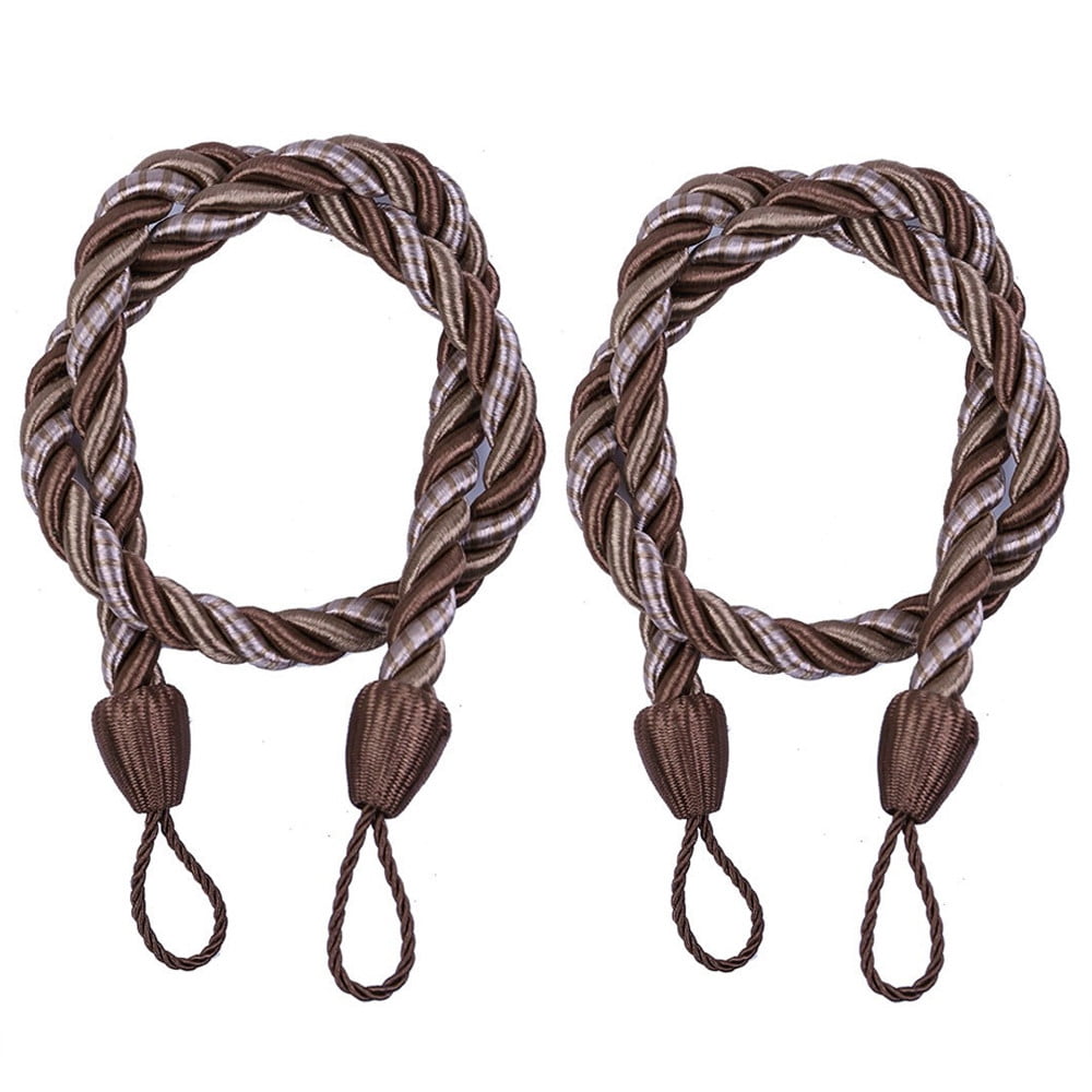LSLJS Curtain Tiebacks Clearance Under $5! Curtain Holdbacks, 2PCS Curtain Tie Backs for Curtains, Ropes Tie V1189-LWWAL-20260325-01590