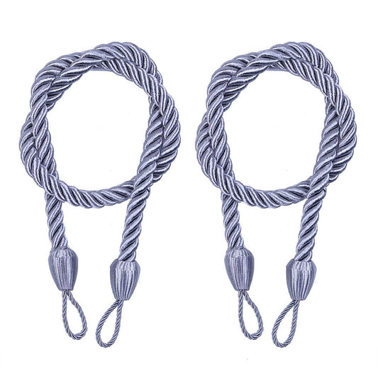 LSLJS Curtain Tiebacks Clearance Under $5! Curtain Holdbacks, 2PCS Curtain Tie Backs for Curtains, Ropes Tie V1189-LWWAL-20260325-01591