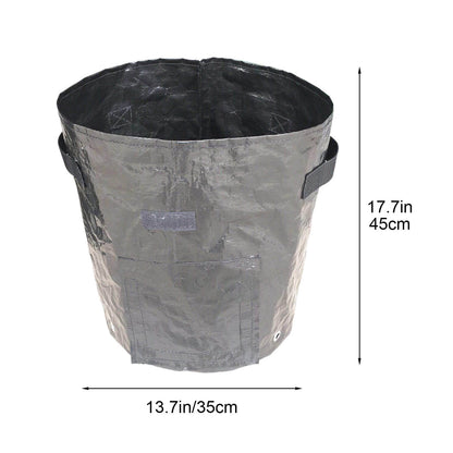 Suncoda Summer Savings 34x35cm Potato Grow Bag with Side Window & Handles 14" x 18" Black#3 V1189-LWWAL-20260325-01612
