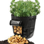 Suncoda Summer Savings 34x35cm Potato Grow Bag with Side Window & Handles 14" x 18" Orange#3 V1189-LWWAL-20260325-01619