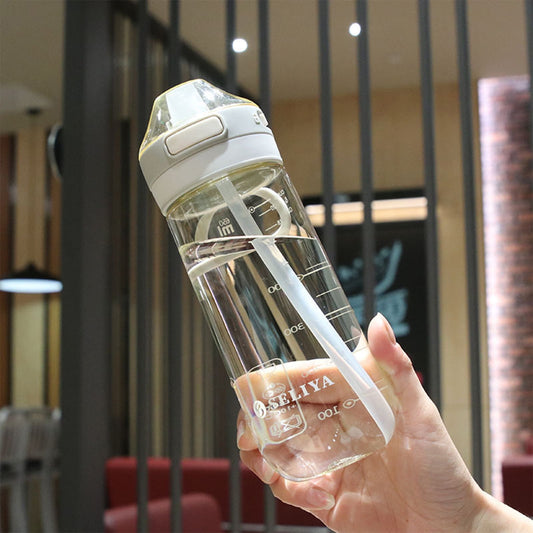 Tyidzon Straw Water Bottle, Water Bottle Cup for Kids/Toddlers Ages 3+ Spill Proof Leak Proof, Water Bottles V1189-LWWAL-20260325-01702