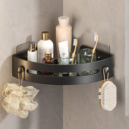 Tyidzon Bathroom Corner Shelf Gray Wall Mounted Corner Shower Caddy Kitchen Corner Shelves No Drill Shower V1189-LWWAL-20260325-01706