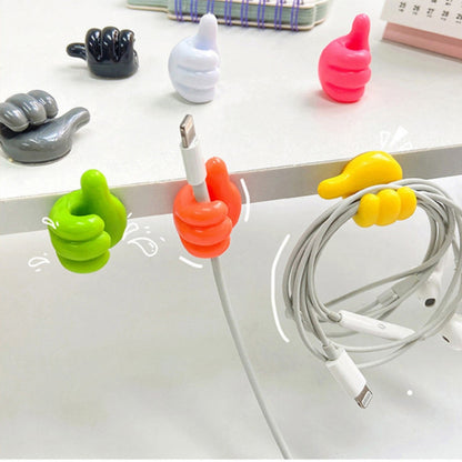 JWDX Hooks Clearance! Thumb Hook Hub Cable Fixing Device Data Cable Storage and Fixing Device Cable V1189-LWWAL-20260325-01713