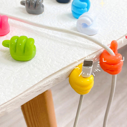 JWDX Hooks Clearance! Thumb Hook Hub Cable Fixing Device Data Cable Storage and Fixing Device Cable V1189-LWWAL-20260325-01713
