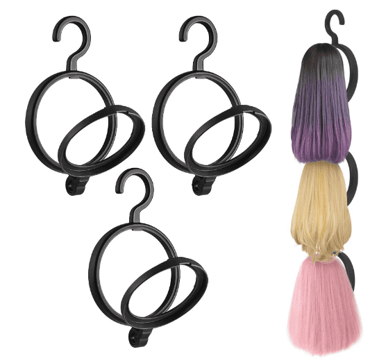 JWDX Hangs Clearance! Bobasndm Hanging Wig Stand Premium Wig Hanger for Multiple Wigs for Display Storage V1189-LWWAL-20260325-01724