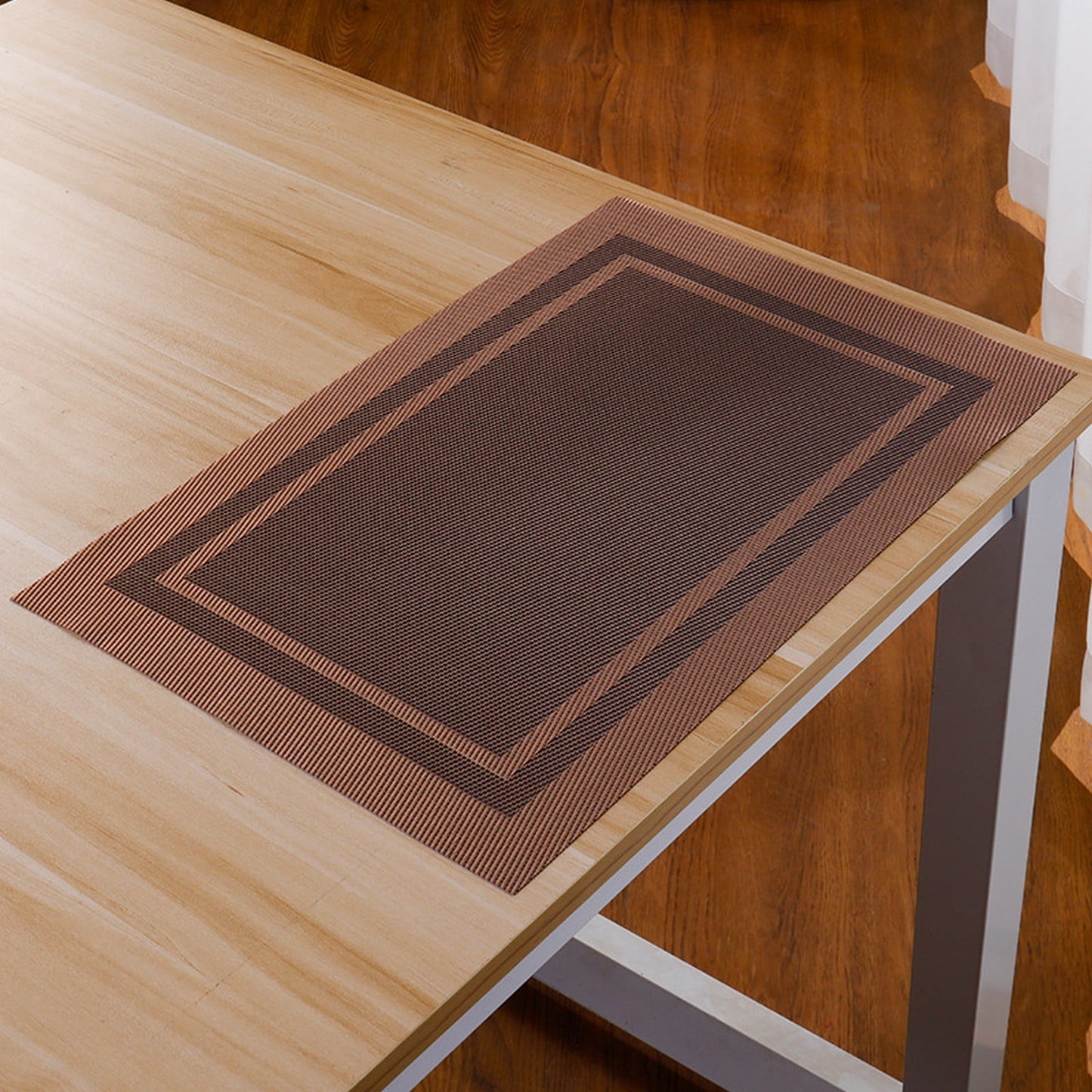 JWDX Placemat Clearance, Elegant Placemats Placemats Stain Pvc Table Mats Woven Vinyl Placemats Placemats for V1189-LWWAL-20260325-01736
