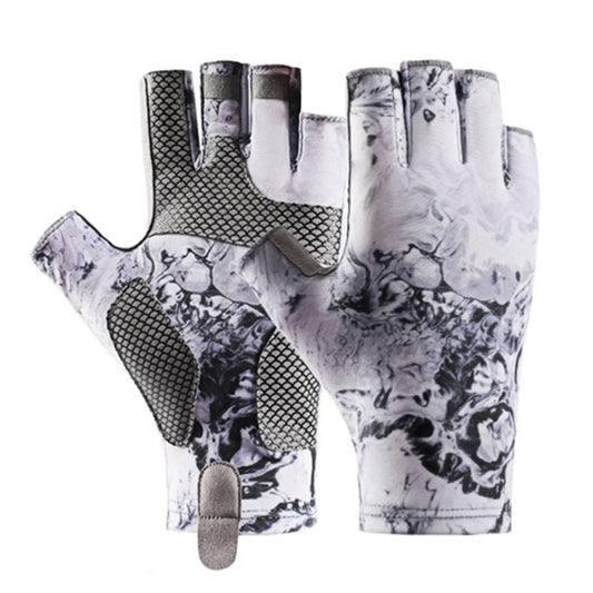 Gloves Clearance! JWDX Gloves, Sun Gloves Upf 50+ Fishing Gloves Fingerless Sun Fishing Gloves Men/Women for V1189-LWWAL-20260325-01747