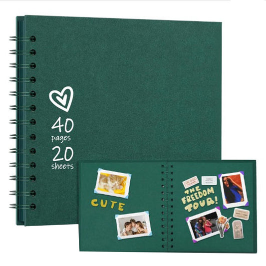 Greeting Card Clearance! JWDX (Green) Diy Wedding Baby Scrapbook Album, Create Your Own Diy Wedding and Baby V1189-LWWAL-20260325-01751