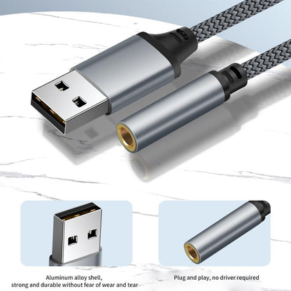Wmool Usb To 3.5Mm Jack Audio Adapter,External Sound Card Usb-A To Audio Jack V1189-LWWAL-20260325-01753