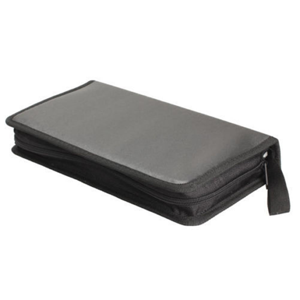 80 Portable Cd Disc Dvd / Vcd / Case Storage Bag Zipper O4B1 V1189-LWWAL-20260325-01756