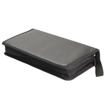 80 Portable Cd Disc Dvd / Vcd / Case Storage Bag Zipper O4B1 V1189-LWWAL-20260325-01756
