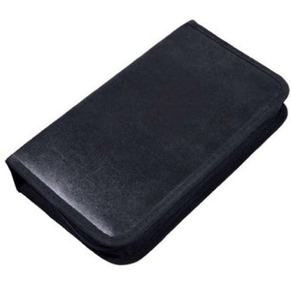 80 Portable Cd Disc Dvd / Vcd / Case Storage Bag Zipper O4B1 V1189-LWWAL-20260325-01756