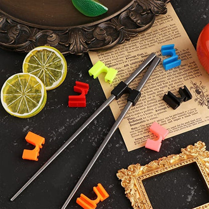 Clearance! Kitchen Utensils Set Eguiwyn Chopsticks Assistant Reusable Training Chopstick Hinge Connectors for V1189-LWWAL-20260325-01758