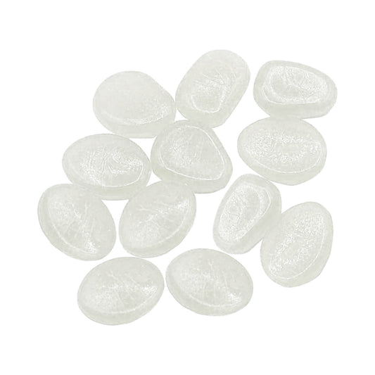 JWDX Fluorescent Stone Clearance! Glowing Stone 12Pcs White Clearance Sale, Garden Pebbles Glow Stones Rocks V1189-LWWAL-20260325-01766