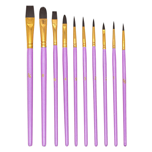 JWDX Brushes Clearance, Paint Brushes, Painting Pen, Art Tools, Brush Set, Round Tip Brushes Nylon Brushes V1189-LWWAL-20260325-01817