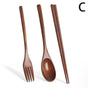 Japanese Natural Chopsticks Wooden Spoon Fork Cutlery Style Set BEST E2B9 V1189-LWWAL-20260325-01833