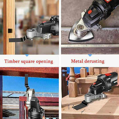 Multifunction Angle Grinder Converter Oscillating Tool Kits NICE new Q8N9 V1189-LWWAL-20260325-01836