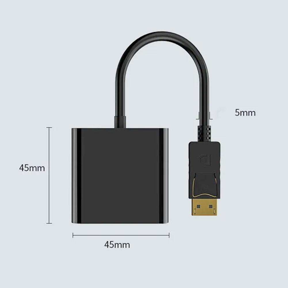 1080p DP DisplayPort Male to VGA Female Converter Adapter Cable V1189-LWWAL-20260325-01853