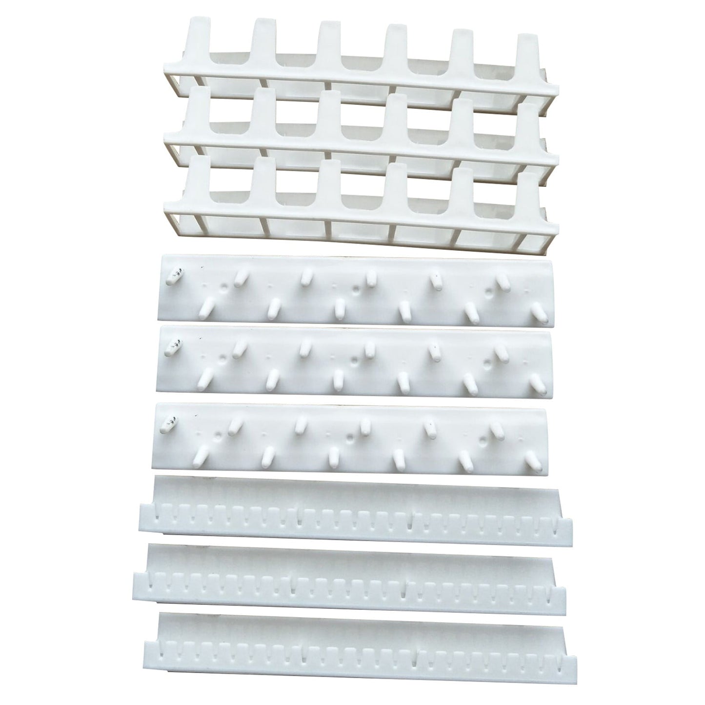 Adhesive Curtain Rod Hooks 9 in 1 Adhesive Paste Wall Hanging Storage Hooks Jewelry Display Organizer V1189-LWWAL-20260325-01858