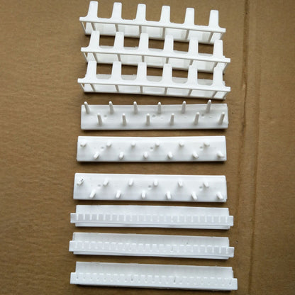 Adhesive Curtain Rod Hooks 9 in 1 Adhesive Paste Wall Hanging Storage Hooks Jewelry Display Organizer V1189-LWWAL-20260325-01858