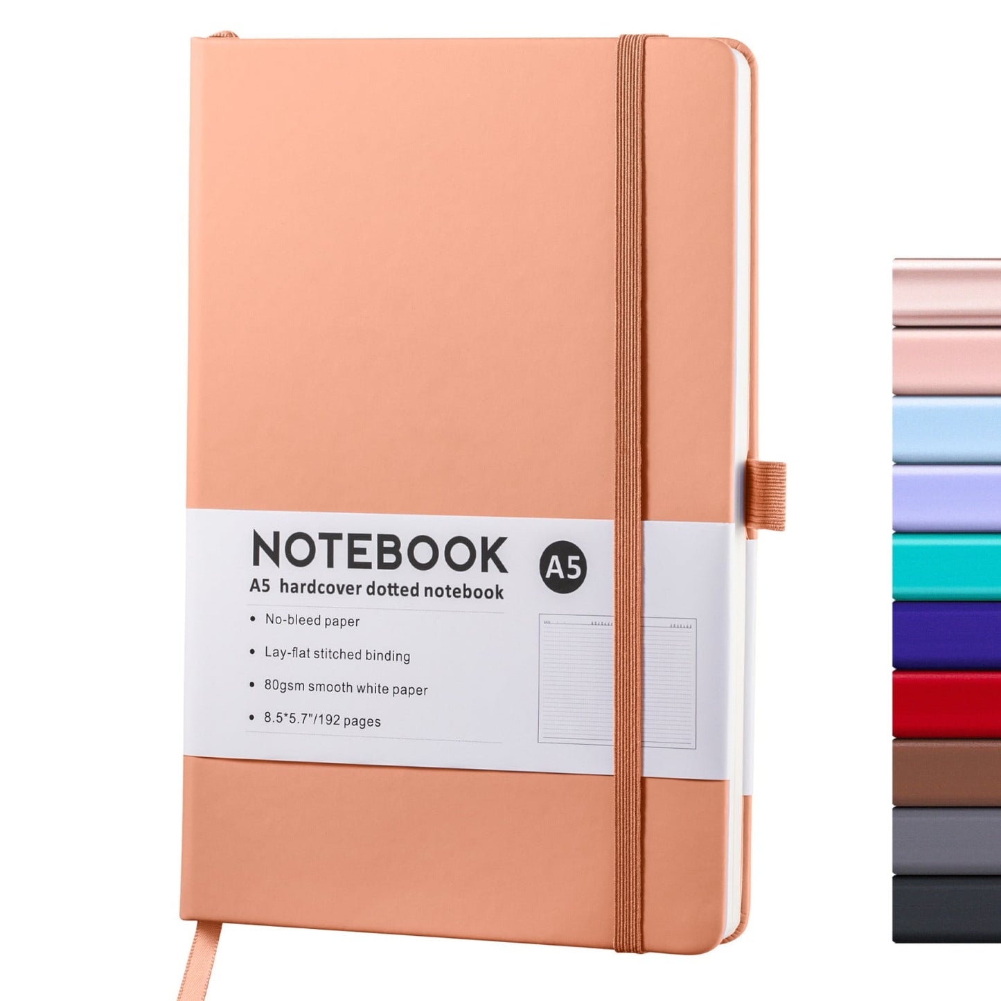 Blank Notebooks Lined Classic Pocket Notebook Journal [ Leather Hard Cover ][ 100 Gsm ] [ Ruled ] Premium V1189-LWWAL-20260325-01868