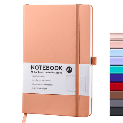 Blank Notebooks Lined Classic Pocket Notebook Journal [ Leather Hard Cover ][ 100 Gsm ] [ Ruled ] Premium V1189-LWWAL-20260325-01868