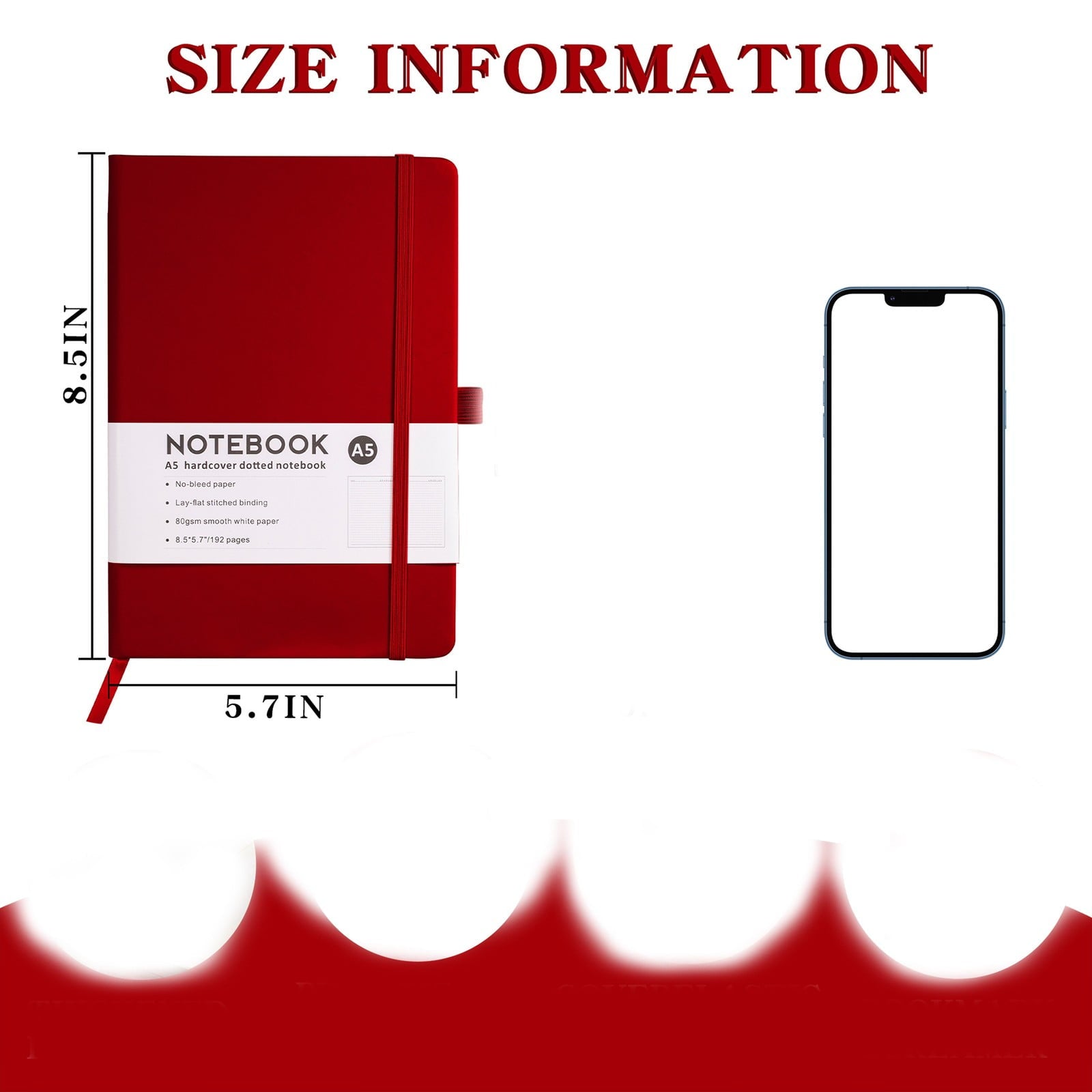 Blank Notebooks Lined Classic Pocket Notebook Journal [ Leather Hard Cover ][ 100 Gsm ] [ Ruled ] Premium V1189-LWWAL-20260325-01868