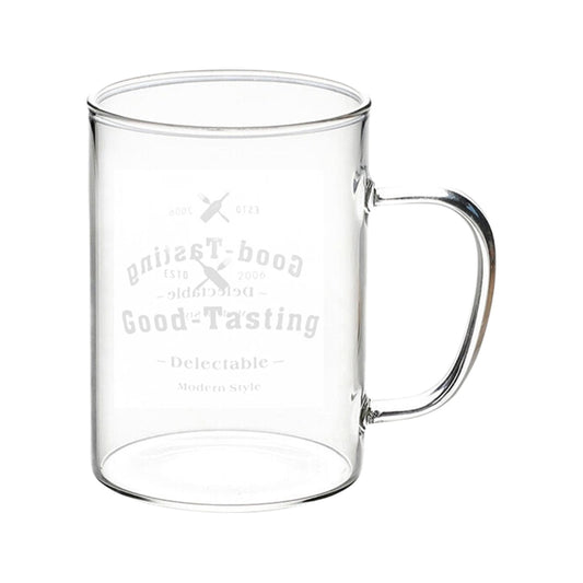 JWDX Bottle, Mug, Kitchen Supplies Clearance, Clear Glass Coffee Mugs 17 Oz Clear Transparent Tea Cups & V1189-LWWAL-20260325-01877