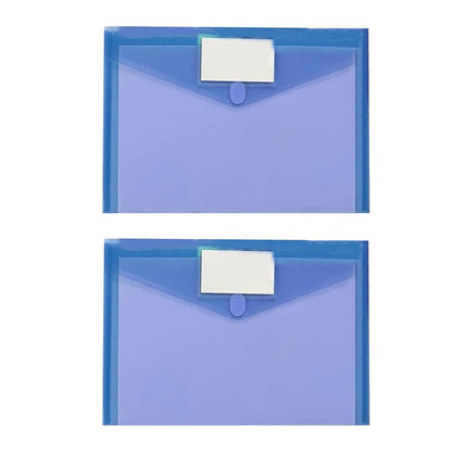 Zip Pencil 2 Pack Plastic Envelopes Poly Envelopes Sooez Clear Document Folders Us Letter A4 Size Newyear V1189-LWWAL-20260325-01880