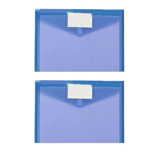 Zip Pencil 2 Pack Plastic Envelopes Poly Envelopes Sooez Clear Document Folders Us Letter A4 Size Newyear V1189-LWWAL-20260325-01880