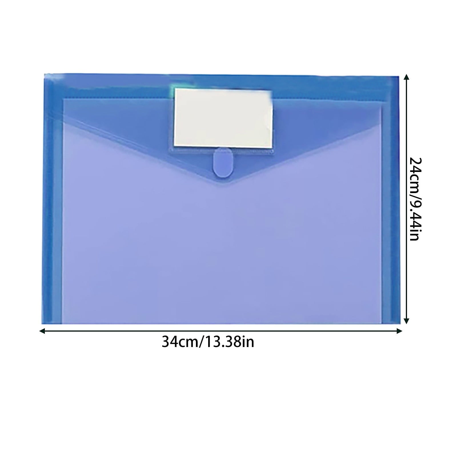 Zip Pencil 2 Pack Plastic Envelopes Poly Envelopes Sooez Clear Document Folders Us Letter A4 Size Newyear V1189-LWWAL-20260325-01880