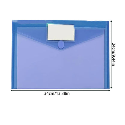 Zip Pencil 2 Pack Plastic Envelopes Poly Envelopes Sooez Clear Document Folders Us Letter A4 Size Newyear V1189-LWWAL-20260325-01881