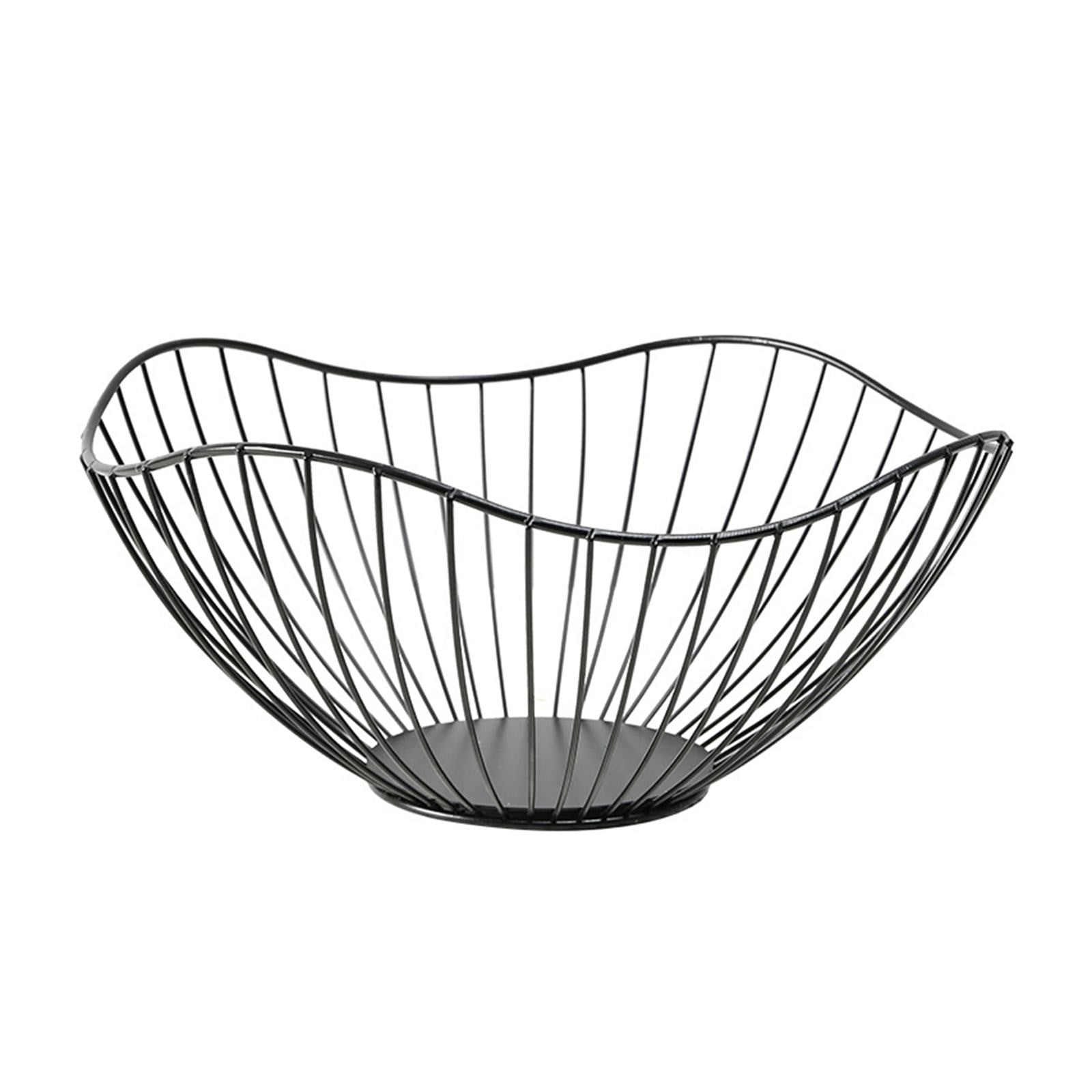 JWDX Fruit Plate Clearance, Modern Creative Single Tier Dish Wire Fruit Vegetables Bread Decorative Stand V1189-LWWAL-20260325-01894