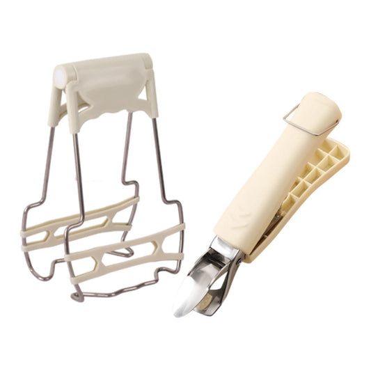 JWDX Food Clips Clearance, Stainless Steel Anti Hot Bowl Dish Plate Clip Clamp Holder for Moving Hot Plate Or V1189-LWWAL-20260325-01901