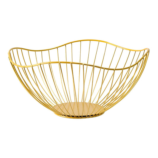 JWDX Fruit Plate Clearance, Modern Creative Single Tier Dish Wire Fruit Vegetables Bread Decorative Stand V1189-LWWAL-20260325-01913