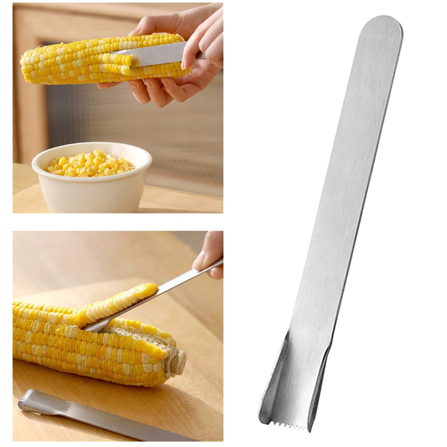 JWDX Corn Peeler Clearance, Corn Prep Peeler Joochi Stainless Corn Stripping Tool Corn Cobber Remover Tools V1189-LWWAL-20260325-01924