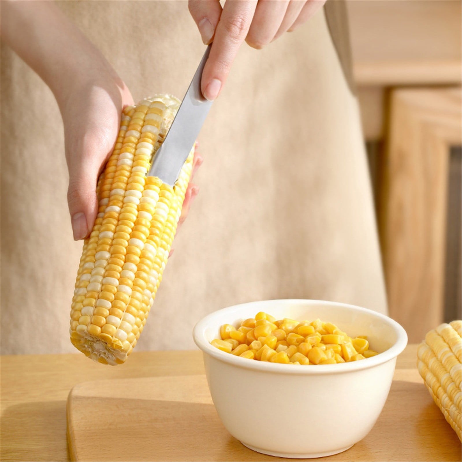 JWDX Corn Peeler Clearance, Corn Prep Peeler Joochi Stainless Corn Stripping Tool Corn Cobber Remover Tools V1189-LWWAL-20260325-01924