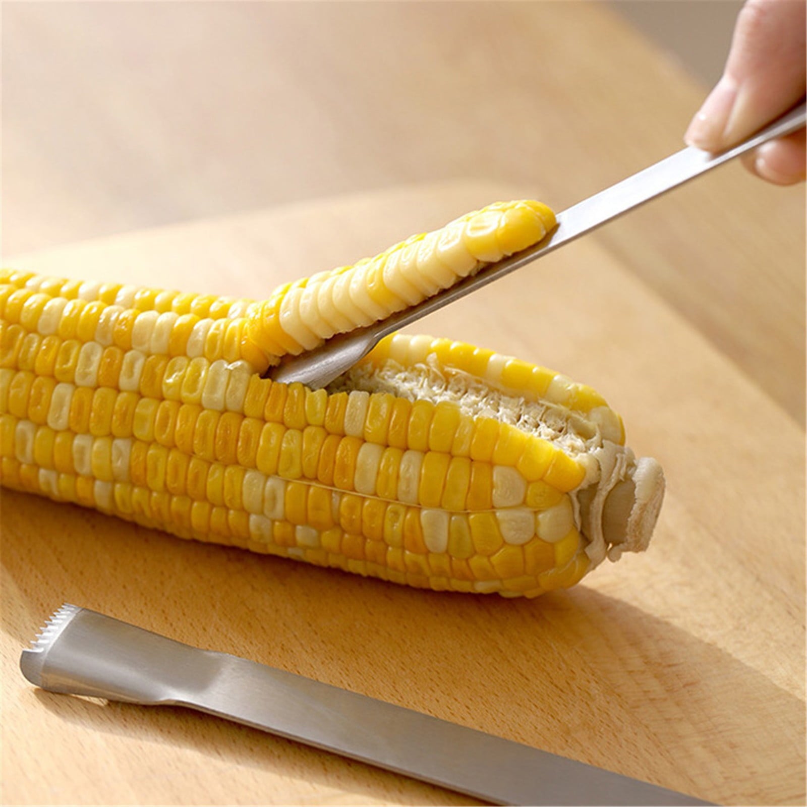 JWDX Corn Peeler Clearance, Corn Prep Peeler Joochi Stainless Corn Stripping Tool Corn Cobber Remover Tools V1189-LWWAL-20260325-01924