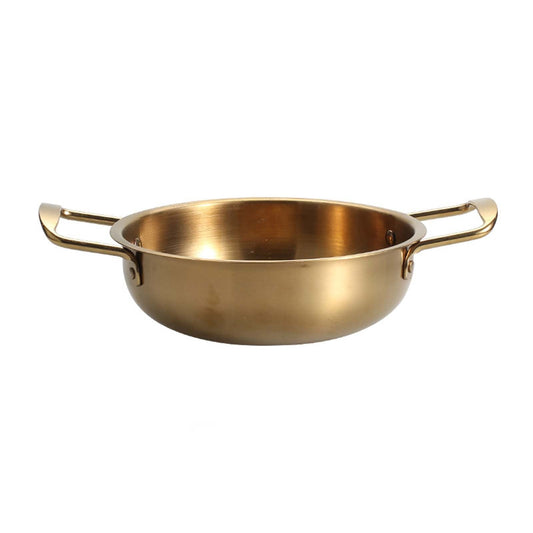 JWDX Stainless Steel Instant Noodle Pot Clearance, 7.1" Korean Ramen Noodle Pot with Handles Stainless V1189-LWWAL-20260325-01931