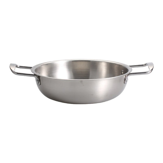 JWDX Stainless Steel Instant Noodle Pot Clearance, 7.1" Korean Ramen Noodle Pot with Handles Stainless V1189-LWWAL-20260325-01938