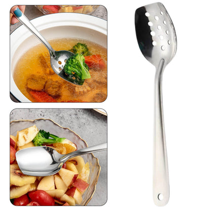 JWDX Tableware Clearance, Stainless Serving Spoons and Slotted Spoons for Hotel Buffet Ideal for Dish V1189-LWWAL-20260325-01940