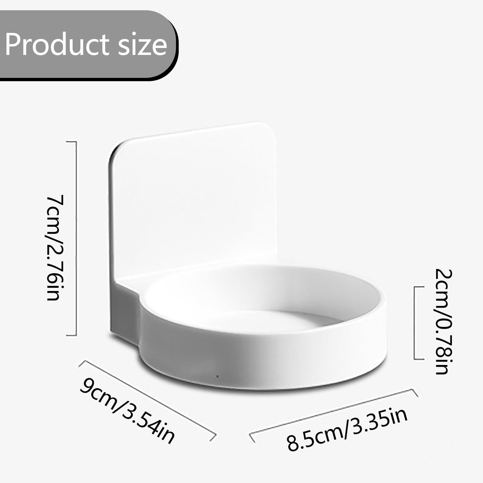 JWDX Rack Clearance, Wall Mounted Cup Holder Versatile Saving Cup Organizer for Home Bathroom As shown V1189-LWWAL-20260325-01943