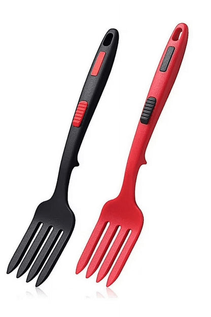 JWDX Cooking Utensils Clearance, 2Pcs Silicone Flexible Fork Heat Cooking Fork Tools Dishwasher Kitchen Fork V1189-LWWAL-20260325-01949